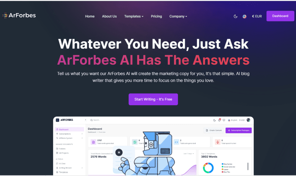 Boost Your Website'S Seo With Ai Seo Tools By Arforbes.ai