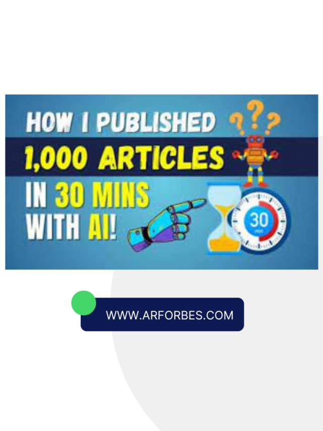 How I Published 1,000 AI SEO Articles in 30 Mins (AI Tool)! 🚀